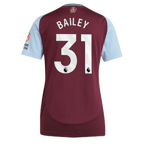 Dámy Fotbalový dres Aston Villa Leon Bailey #31 2024-25 Domácí Krátký Rukáv